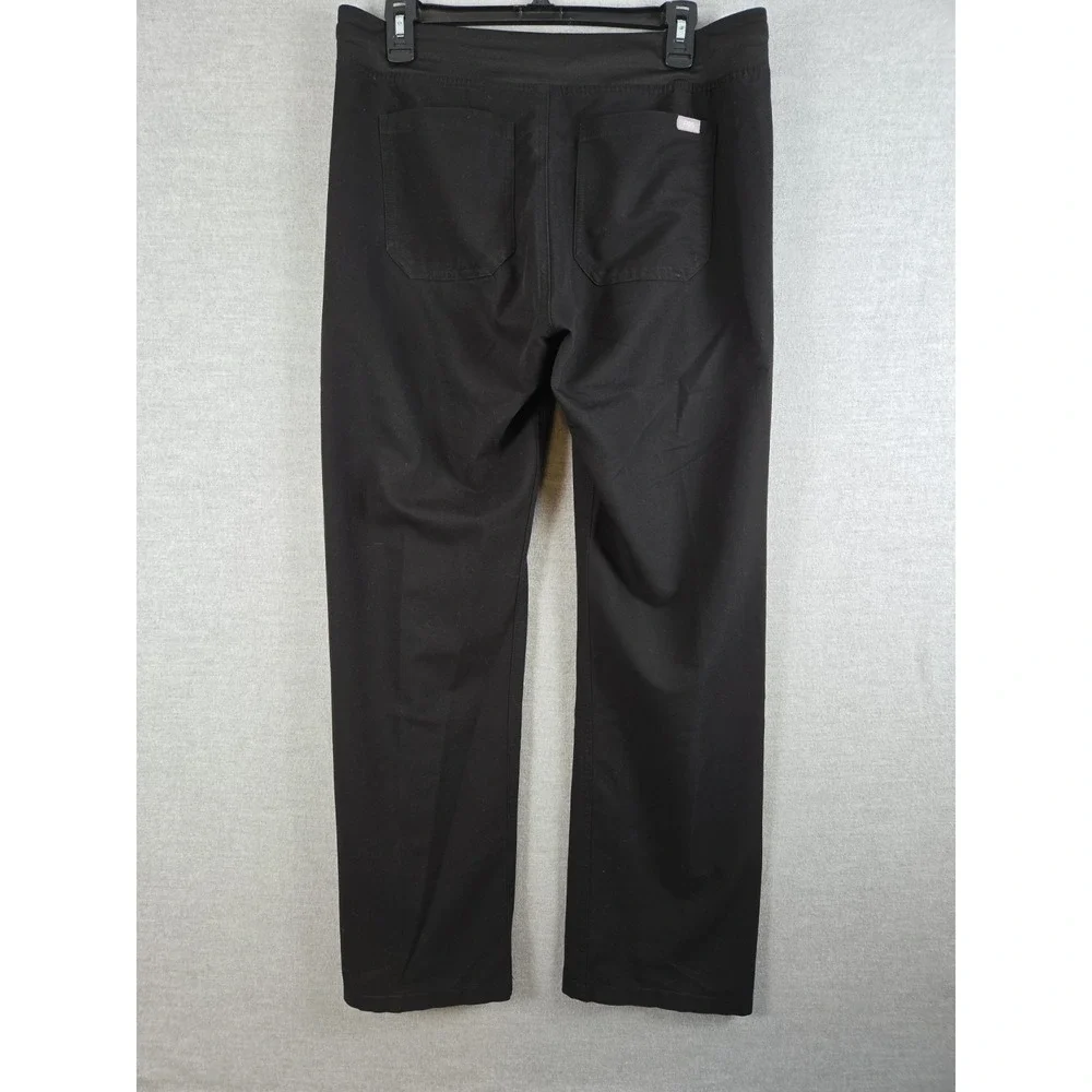 FIGS Basic Scrub Pants Men's Size M Black With Drawstring Work Career Medical